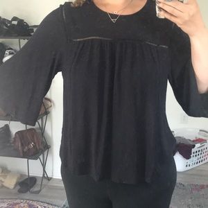 Old navy black xl blouse